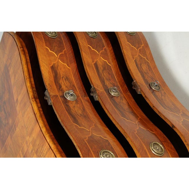 Wood 18th Century Baroque German Chest of Drawers, 1770 For Sale - Image 7 of 13