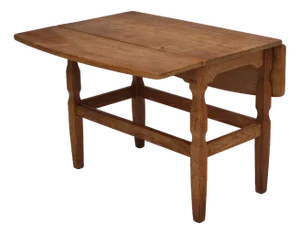Danish Side Table in Oak by Henning Kjærnulf for EG Quality Furniture, 1970s