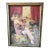 Columbine and Pierrot , Oil on Canvas For Sale