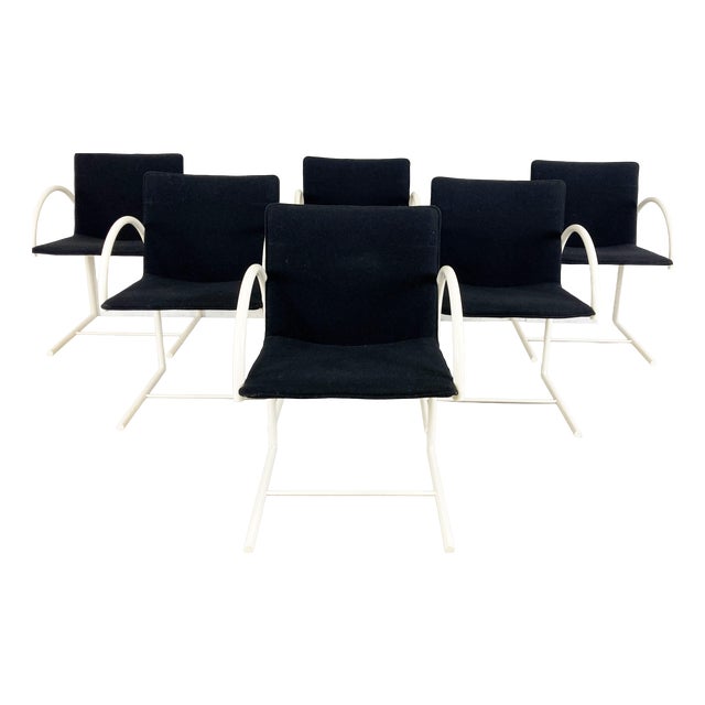 Postmodern Cirkel Dining Chairs from Metaform, 1980s, Set of 6 For Sale
