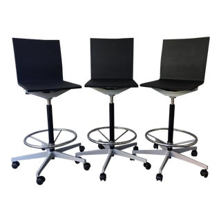 1990s Vintage Maarten Van Severen Vitra Studio Stools - Set of 3 For Sale
