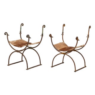 Vintage Side Chairs, 1930s, Set of 2 For Sale