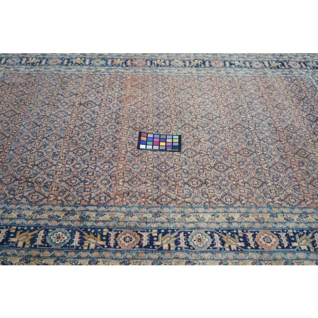 Textile Antique Tabriz Rug 4'8'' x 6'3'' For Sale - Image 7 of 8