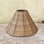 Vintage Natural Rattan Woven Table Lamp With Matching Basket Weave Shade For Sale - Image 13 of 18