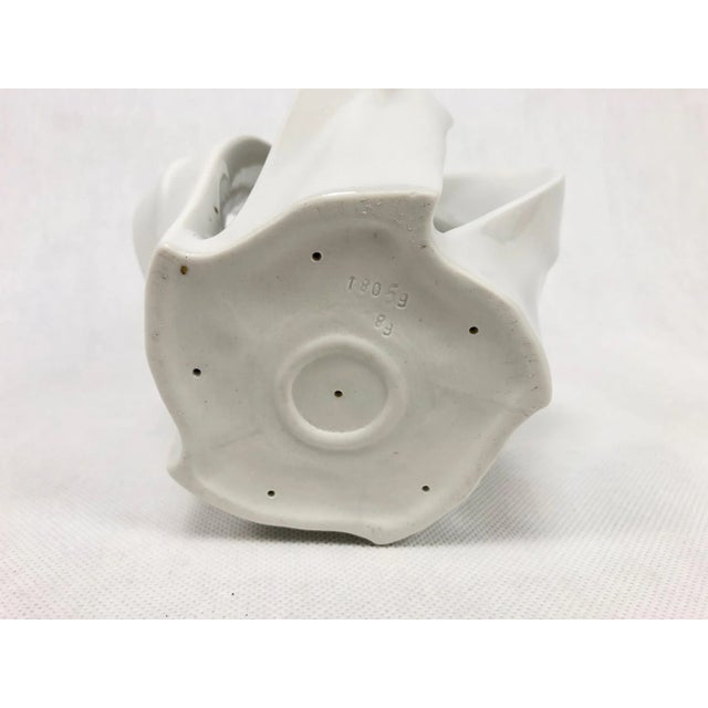 Mid-Century Modern Lotos Flower Figurine from Royal Dux Bohemia, 1960s For Sale - Image 3 of 9