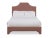 Casa Cosima Kit Twin Bedframe, Blush Velvet For Sale - Image 4 of 4