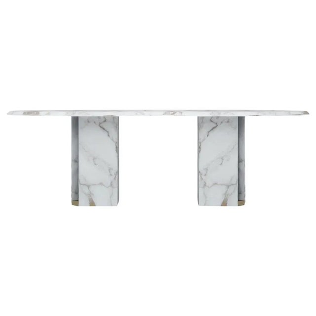 Marble Delos Dining Table by Giorgio Bonaguro For Sale - Image 6 of 6