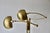 Metal 1980s Postmodern Adjustable Two Light Brass Floor Lamp by Holtkoetter Luechten For Sale - Image 7 of 17