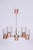 Mid-Century Chandelier in Chrome, Steel, Copper and Glass, Czech, 1960s For Sale - Image 10 of 10