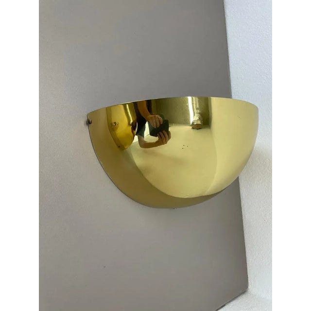 Brass Wall Light Sconces in the manner of Stilnovo and Sciolari for Bankamp Leuchten, Germany, 1980s For Sale - Image 11 of 18