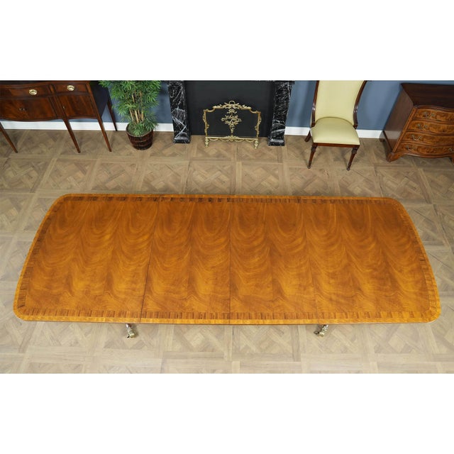 1990s Vintage Henredon Dining Table For Sale - Image 13 of 15