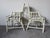 1970's McGuire Palm Beach Coastal - Style White Bamboo & Leather Wrapped Dining Chairs – Set of 6 For Sale - Image 11 of 18
