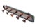 17th Century Rosewood and Ebony Coat Rack attributed to Herman Doomer Amsterdam For Sale - Image 4 of 10