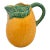 Bordallo Pinheiro Orange Pitcher, 51 oz For Sale