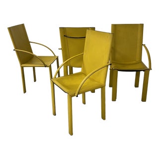 Vintage Coral Chairs by Matteo Grassi, 1970s, Set of 6 For Sale