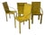 Vintage Coral Chairs by Matteo Grassi, 1970s, Set of 6 For Sale