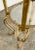 Vintage Italian Gold Gilt Rope 3 Tier Etagere Display For Sale - Image 9 of 10