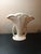 Circa 1930 Hull Usa Granada Matte Ivory Fan Vase For Sale In Dallas - Image 6 of 6