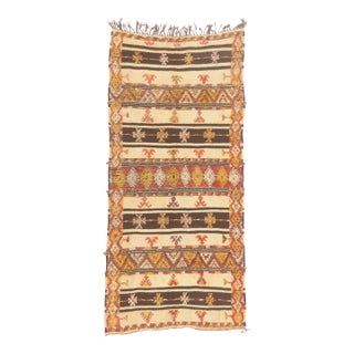 Vintage Taznakht Glaoui Moroccan Rug, 04'02 X 09'02 For Sale