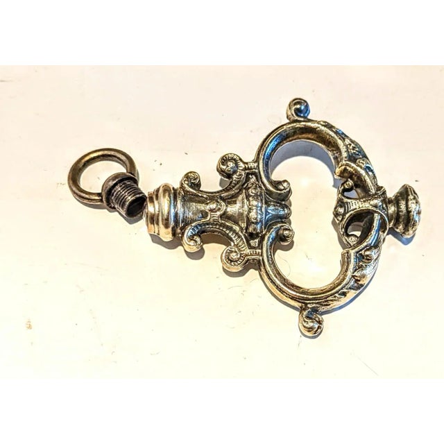 Rococo Vintage Large Baroque or Rococo Pendant/ Hook For Sale - Image 3 of 5