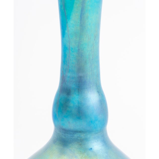 Lundberg Studios Art Glass Table Lamp Base For Sale In New York - Image 6 of 9