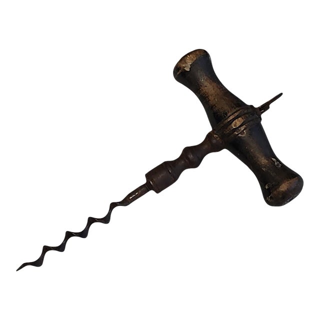 1800s Victorian English Henshaw Corkscrew For Sale