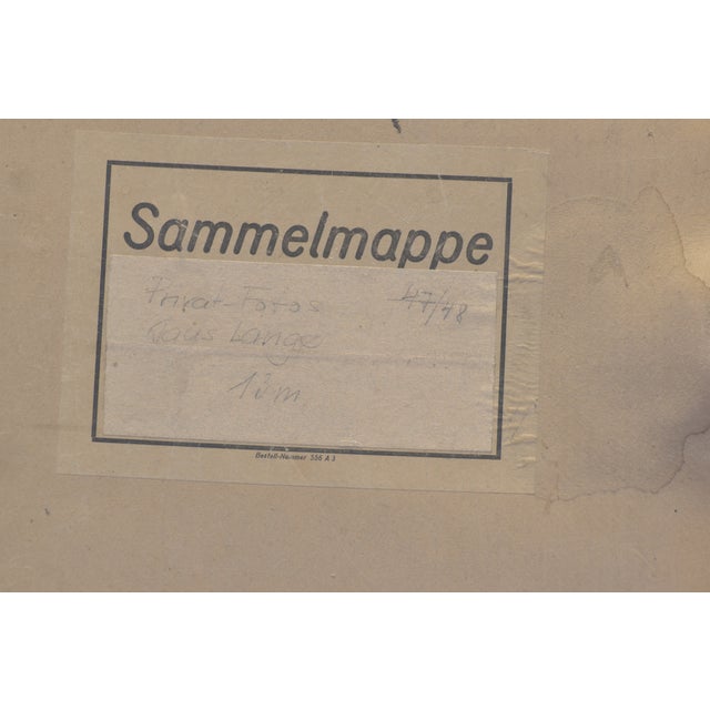 Photo portfolio by Klaus Lange, Stade near Hamburg, 11 large-format vintage prints of the town and its inhabitants after...