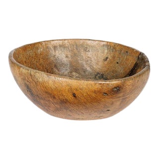 Burl Wood Bowl, 19th Century For Sale