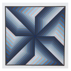 Jurgen Peters - Pinwheel Serigraph