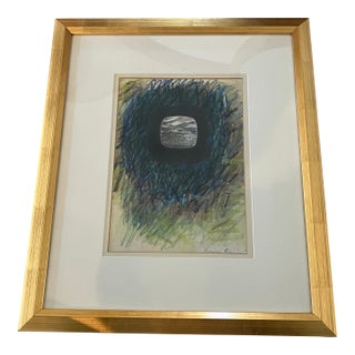 Late 20th Century Untitled Pastel by Veronica Benning, Framed For Sale