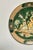 Asian Vintage Scenic Asian Green Plate For Sale - Image 3 of 5