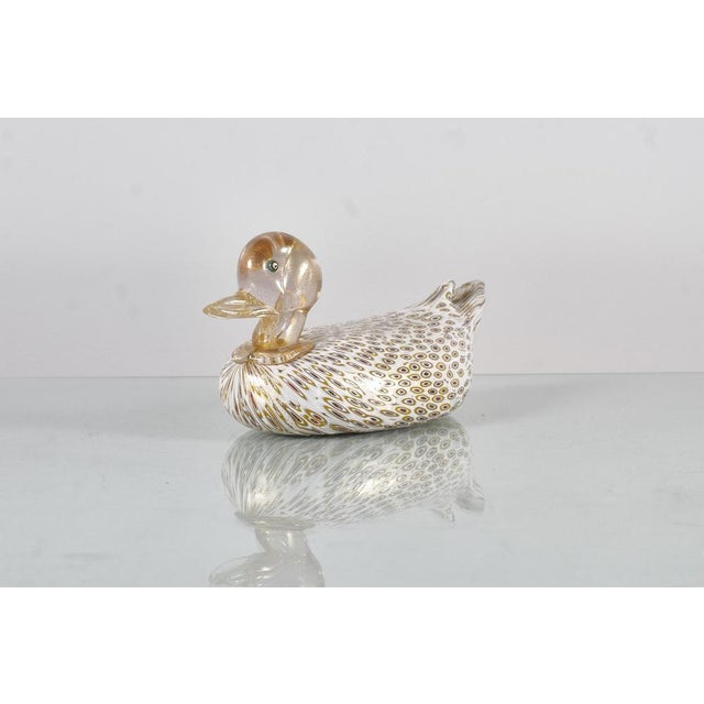 Murano Glass Duck attributed to A. Barbini, Italy, 1960s For Sale - Image 11 of 15