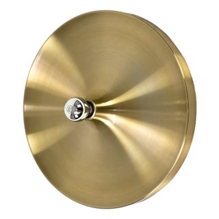 Space Age Brass Wall Sconce from Honsel, 1960s For Sale
