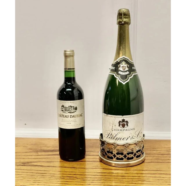 Silver Plated Coaster, 1920s For Sale - Image 4 of 7