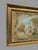 Antique Victorian Gilt Framed Scenic Landscape Needlepoint Tapestry with Boy In very nice condition showing some typical...