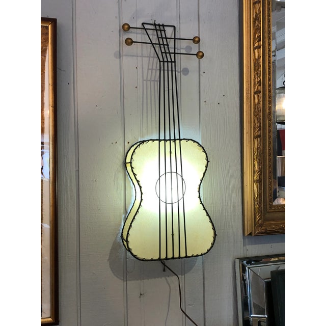 Mid Century Modern Frederick Weinberg Guitar Wall Sconce Chairish