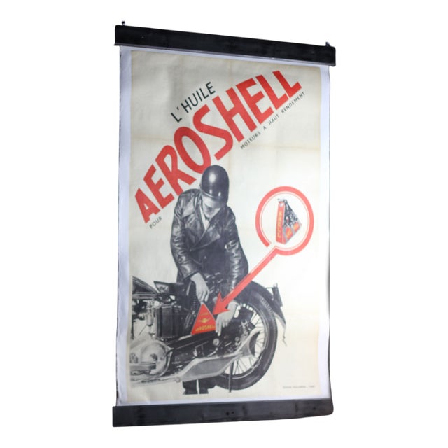 Aeroshell Canvas Poster, 19ss For Sale
