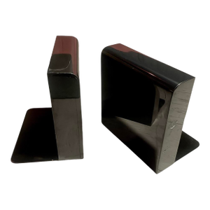 Vintage William Sklaroff Bookends by Smith Metal Arts Circa 1970 - a Pair