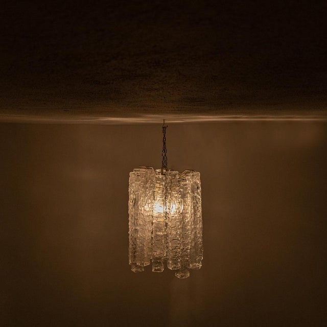 Murano Glass Chandelier, 1950s For Sale - Image 10 of 13