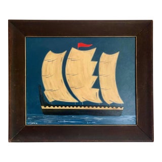 Contemporary Impressionist Seascape Painting on Canvas, Framed For Sale