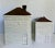 1979-80 Otagiri Ceramic San Francisco Victorian House Canisters Cookie Jars - Set of 2 For Sale - Image 10 of 15