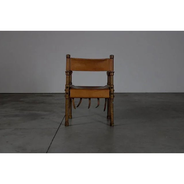 Large Safari Dining Armchair, Germany, 1960s For Sale - Image 18 of 18