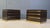 Pair of dark brown lacquered and brass bedside cabinets by Jean Claude Mahey. Jean Claude Mahey always meets the high...