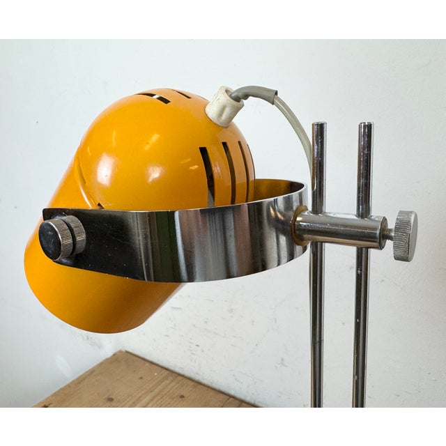 1970s Orange Combi Lux Table Lamp by Stanislav Indra for Lidokov, 1970s For Sale - Image 5 of 18