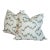 Lee Jofa Mallorcan Ikat Pillows in Leaf - Pair For Sale