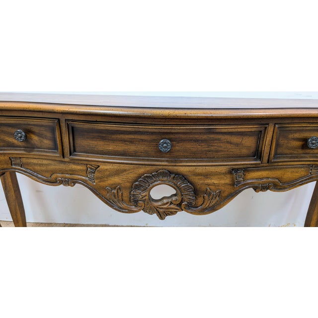 Century French Provincial Console Table For Sale - Image 10 of 12