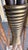 Wood Monumental Maitland-Smith Faux Bamboo Brass Rams Head Torchère Floor Lamp For Sale - Image 7 of 14