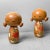 1960s Vintage Sosaku Kokeshi Dolls by Uchida Schinichiro, Japan, 1960s, Set of 2 For Sale - Image 5 of 13