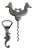 Pewter Seahorse Bottle Openers by Just Andersen, 1930s, Set of 2 For Sale