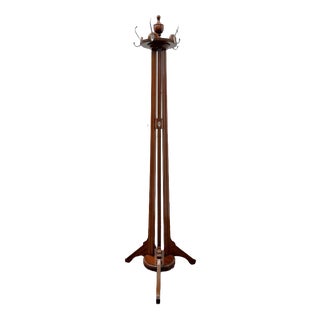 English Victorian Coat Rack For Sale